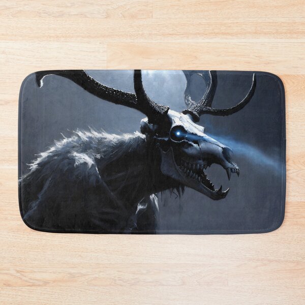 Item preview, Wendigo Skeleton Spirit Dark Fantasy Art designed and sold by MiguelTanavon.