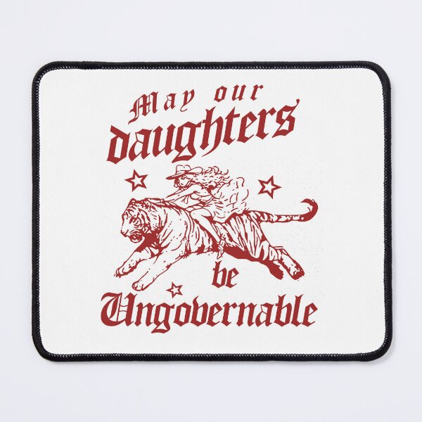 Item preview, Tiger be ungovernable, feral feminist, feminist political activist, Y2K aesthetic designed and sold by borenclolahroy.
