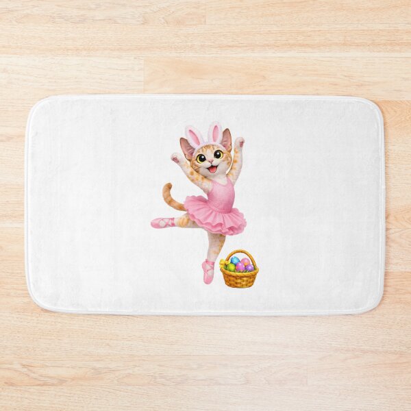 Item preview, Easter Devon Rex Cat designed and sold by Sillytoe.