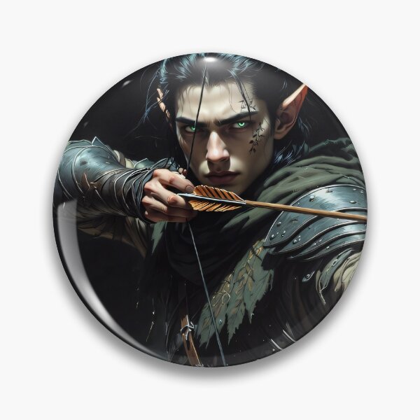 Item preview, Elven Archer Ranger Fantasy Concept Art designed and sold by MiguelTanavon.