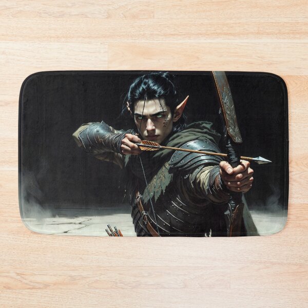 Item preview, Elven Archer Ranger Fantasy Concept Art designed and sold by MiguelTanavon.