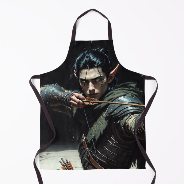 Item preview, Elven Archer Ranger Fantasy Concept Art designed and sold by MiguelTanavon.