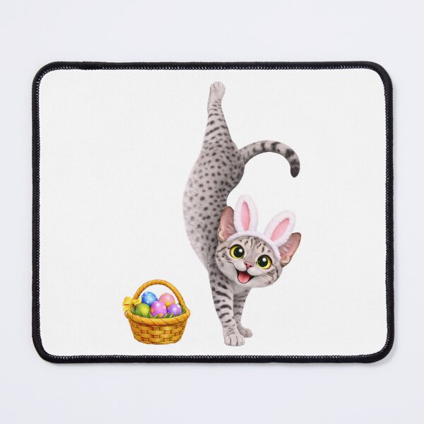 Item preview, Easter Egyptian Mau Cat designed and sold by Sillytoe.