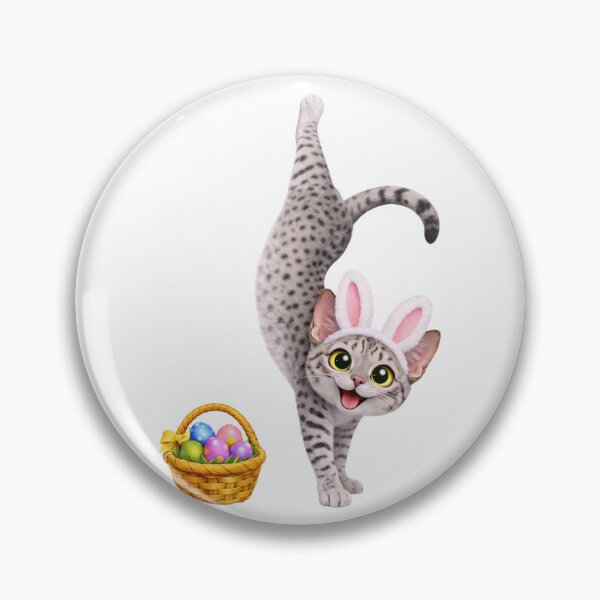 Item preview, Easter Egyptian Mau Cat designed and sold by Sillytoe.