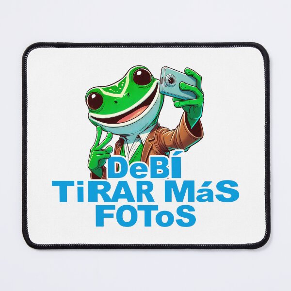 Item preview, Tirar Mas Fotos: Sapo Selfie Meme Art – Capture the Fun! designed and sold by H Jonas.