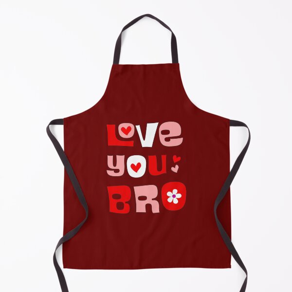 Item preview, Love You Bro Retro Bubbly Typography designed and sold by Far Out Goods.