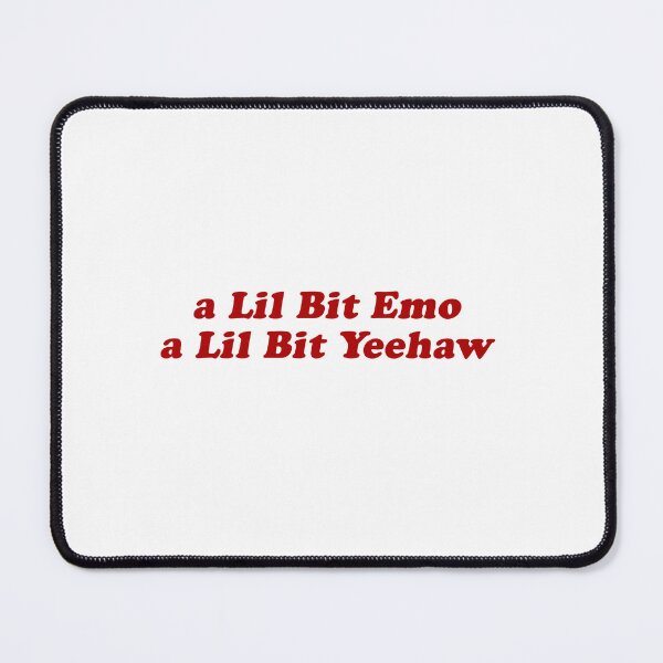 Item preview, Lil Bit Emo Lil Bit Yeehaw, Gothic Cowboy, Funny Y2k Meme, Yallternative designed and sold by borenclolahroy.
