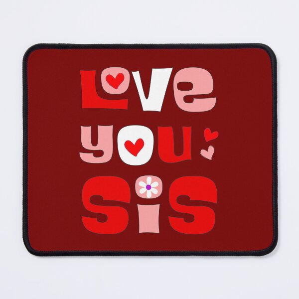 Item preview, Groovy Love You Sis – Cute Retro Hearts & Daisy Aesthetic designed and sold by Far Out Goods.