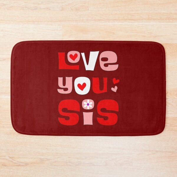 Item preview, Groovy Love You Sis – Cute Retro Hearts & Daisy Aesthetic designed and sold by Far Out Goods.