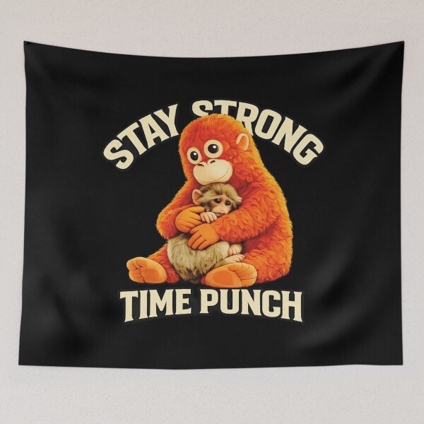 Item preview, Stay Strong, Time Punch . designed and sold by Anime-Clothes1.