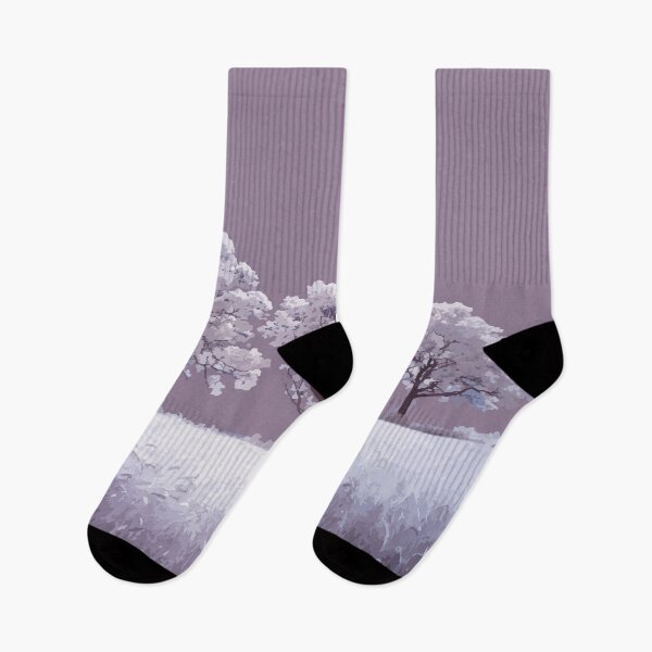 Item preview, Frosted White Trees on Purple Sky designed and sold by Arturo Daniel Garcia Palomo.