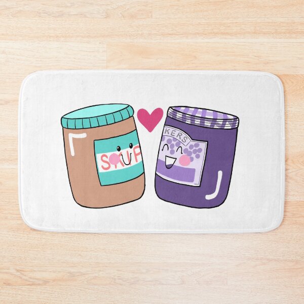 Item preview, Peanut Butter and Jelly Love designed and sold by Megan Makes Art VT.