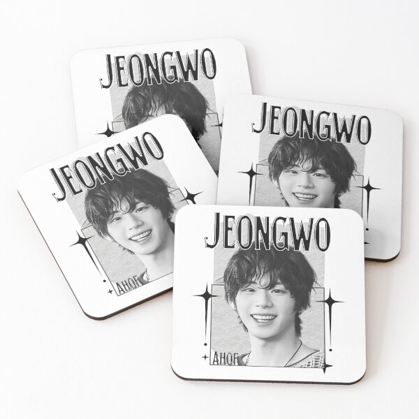 Item preview, AHOF Jeongwo Kpop Boy group Scrapbook Collage Cozy Y2K Vintage Design designed and sold by HELL0WBELLO.