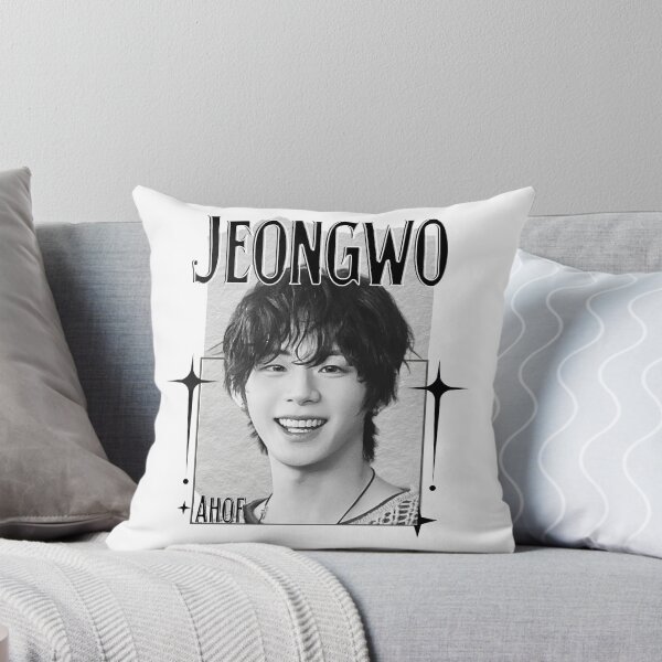 Item preview, AHOF Jeongwo Kpop Boy group Scrapbook Collage Cozy Y2K Vintage Design designed and sold by HELL0WBELLO.