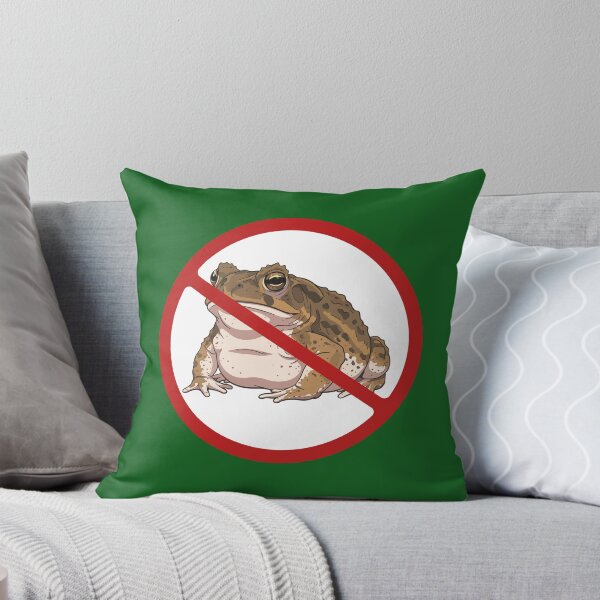 Item preview, Prohibited Sign, Cain Toad Sign, Pest Control, Novelty Sign, Frog designed and sold by AASparksDesigns.