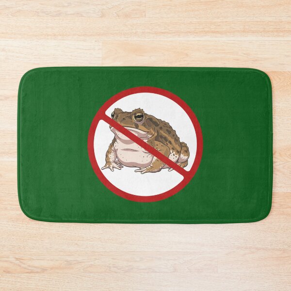 Item preview, Prohibited Sign, Cain Toad Sign, Pest Control, Novelty Sign, Frog designed and sold by AASparksDesigns.