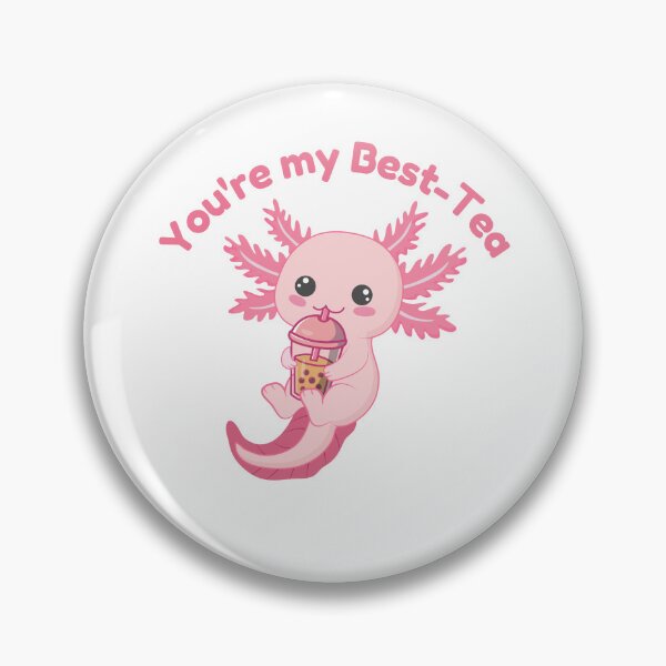Artikelvorschau, Niedlicher Kawaii-Axolotl trinkt Boba-Tee – Du bist mein bester Tee entworfen und verkauft von Unsololugar.