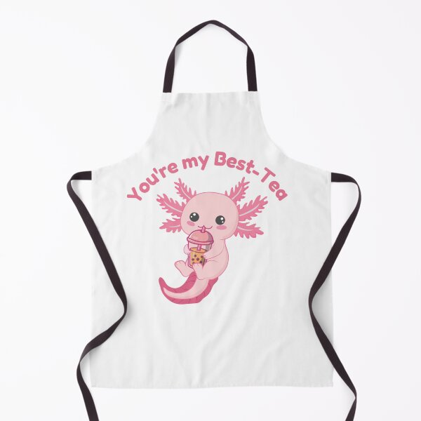 Item preview, Cute Kawaii Axolotl Drinking Boba Tea - You're My Best-Tea designed and sold by Unsololugar.