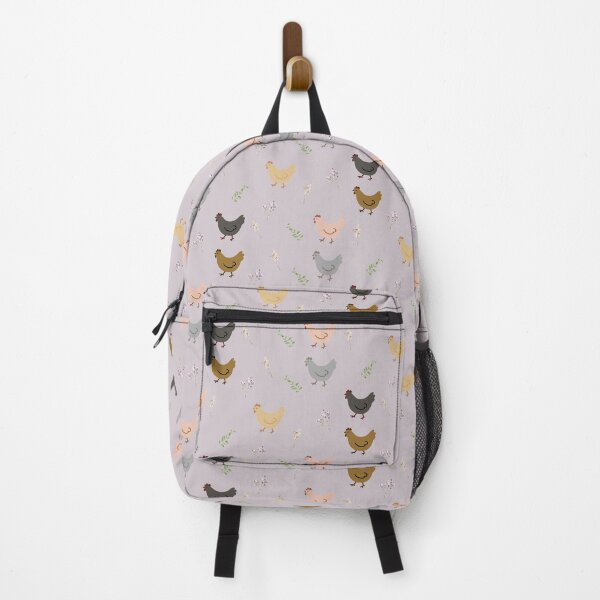 Item preview, Chickens And Flowers Pattern Stickers Prints Posters Wall Art Magnet Home Coffee Cup Decoration TShirt Stationary Notebook Magnet Hat Kitchen Work School Office Redbubble Shop designed and sold by Saritas Boutique Shop.