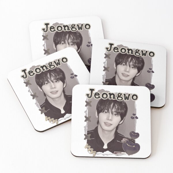 Item preview, AHOF Jeongwo Kpop Boy group Scrapbook Collage Cozy Y2K Vintage Design designed and sold by HELL0WBELLO.