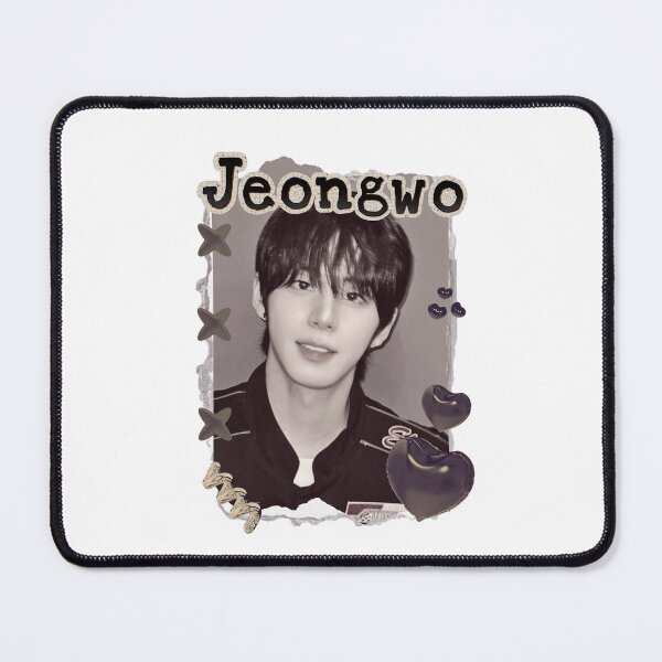 Item preview, AHOF Jeongwo Kpop Boy group Scrapbook Collage Cozy Y2K Vintage Design designed and sold by HELL0WBELLO.