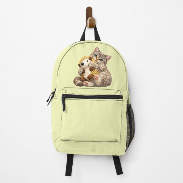 Item preview, kitten hugging its teddy bear designed and sold by PasoaPaso2025.
