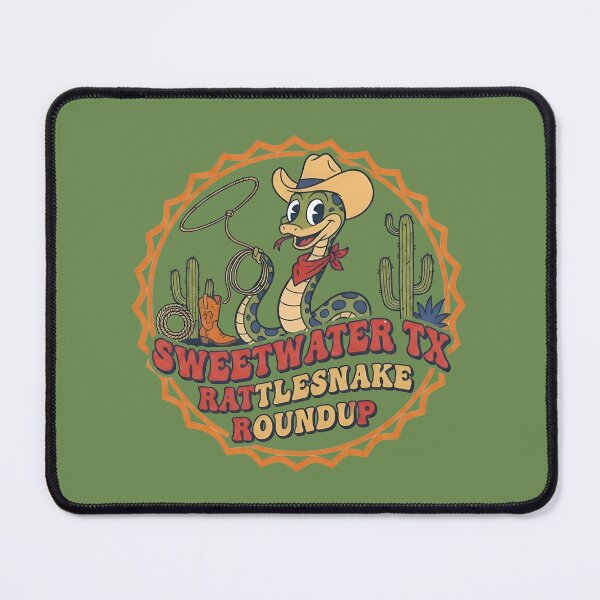 Item preview, Sweetwater Texas Rattlesnake Roundup designed and sold by Broken Antler Designs .