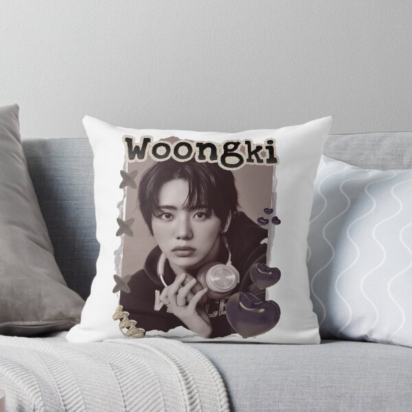 Item preview, AHOF Woongki Kpop Boy group Scrapbook Collage Cozy Y2K Vintage Design designed and sold by HELL0WBELLO.
