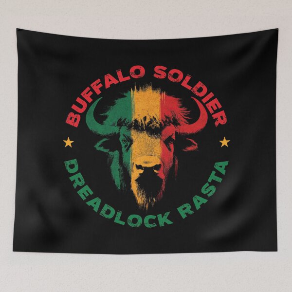 Item preview, Copy of Buffalo Soldier Dreadlock Rasta - Reggae designed and sold by blackdogshop.