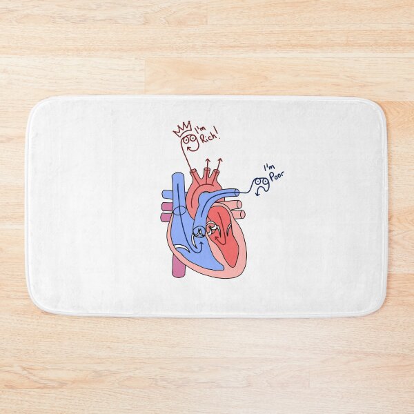 Item preview, Blood Flow of the Human Heart designed and sold by PaigePolyArt.