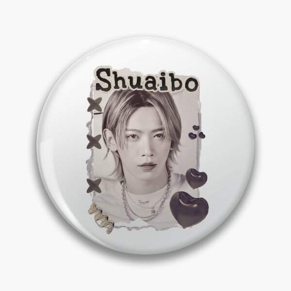 Item preview, AHOF Shuaibo Kpop Boy group Scrapbook Collage Cozy Y2K Vintage Design designed and sold by HELL0WBELLO.