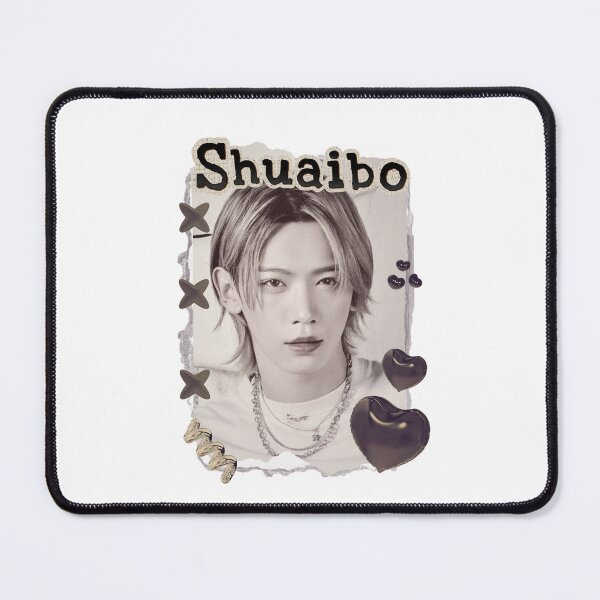 Item preview, AHOF Shuaibo Kpop Boy group Scrapbook Collage Cozy Y2K Vintage Design designed and sold by HELL0WBELLO.