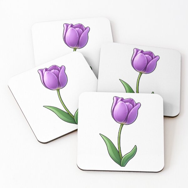 Item preview, Purple Tulip in Full Bloom Spring Flower designed and sold by Fikuall.