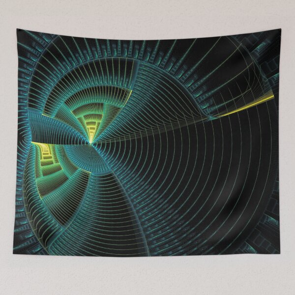 Item preview, Blueprint of the Teal Meridian designed and sold by bloorose.