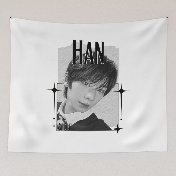 Item preview, AHOF Han Kpop Boy group Scrapbook Collage Cozy Y2K Vintage Design designed and sold by HELL0WBELLO.