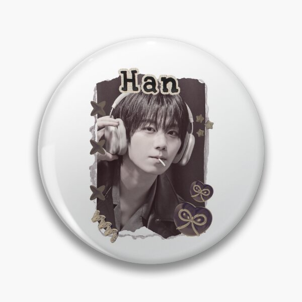 Item preview, AHOF Han Kpop Boy group Scrapbook Collage Cozy Y2K Vintage Design designed and sold by HELL0WBELLO.