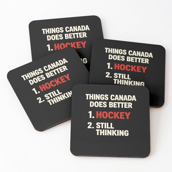 Item preview, Things Canada Does Better Than America Hockey Funny Canada Hockey Shirt designed and sold by VibeOffline Studio.