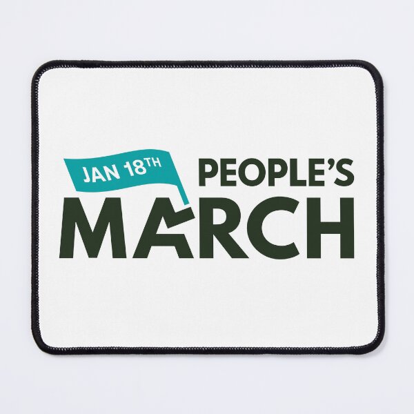Item preview, people's march 18 january designed and sold by EDDANI.