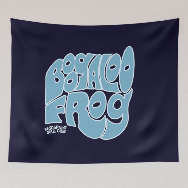 Item preview, Boogaloo Frog- Modernist Soul Club designed and sold by modernistdesign.
