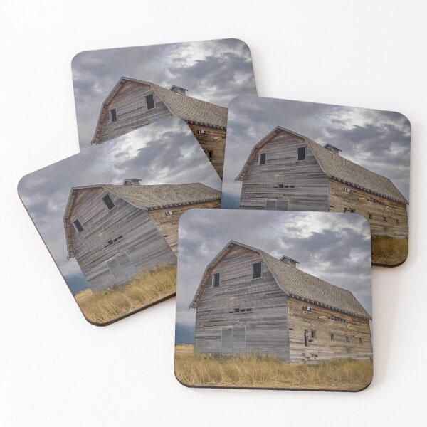 Item preview, Montana Barn on Cloudy Day designed and sold by InlandStyle.