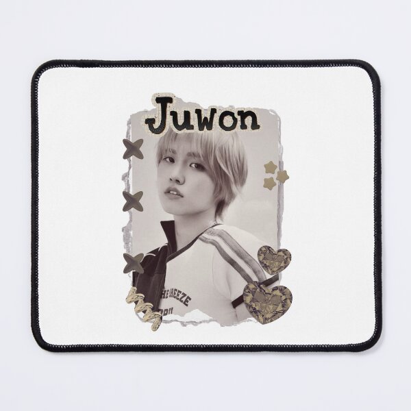 Item preview, AHOF Juwon Kpop Boy group Scrapbook Collage Cozy Y2K Vintage Design designed and sold by HELL0WBELLO.