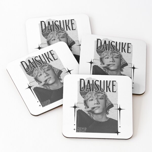 Item preview, AHOF Daisuke Kpop Boy group Scrapbook Collage Cozy Y2K Vintage Design designed and sold by HELL0WBELLO.