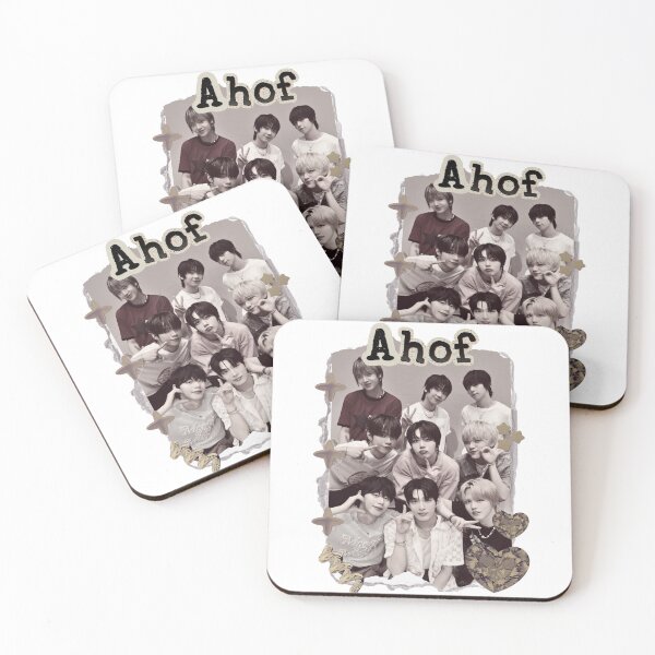 Item preview, AHOF Kpop Boy group Scrapbook Collage Cozy Y2K Vintage Design designed and sold by HELL0WBELLO.