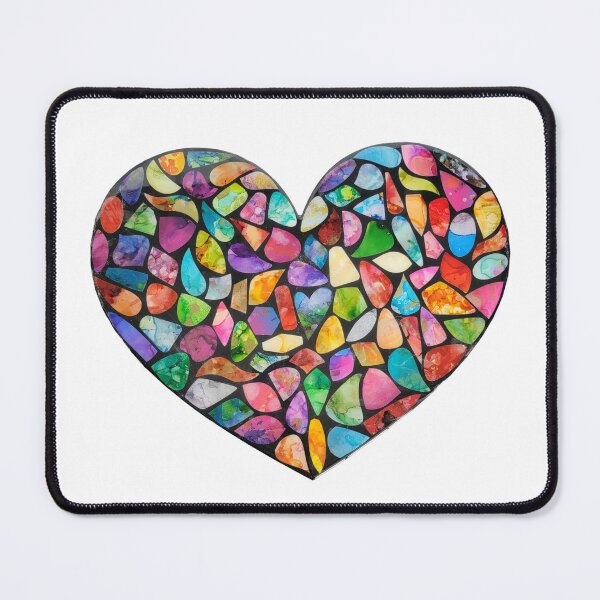 Item preview, Colorful Shapes Heart designed and sold by Bdbear10.