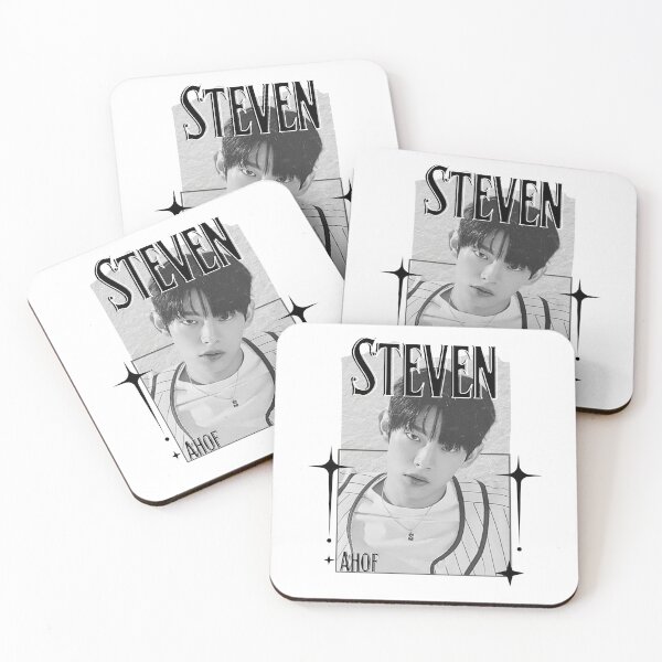 Item preview, AHOF Steven Kpop Boy group Scrapbook Collage Cozy Y2K Vintage Design designed and sold by HELL0WBELLO.