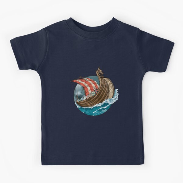 Viking Ship Kids T-Shirt