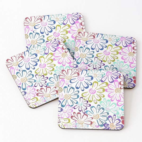 Item preview, Daisies and Dots on White designed and sold by Bdbear10.