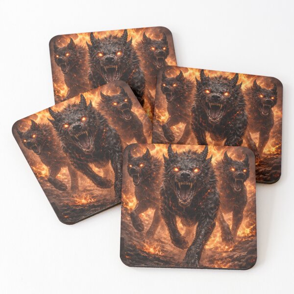 Item preview, Ashen Hellhounds Of The Underworld designed and sold by Endthedisease.