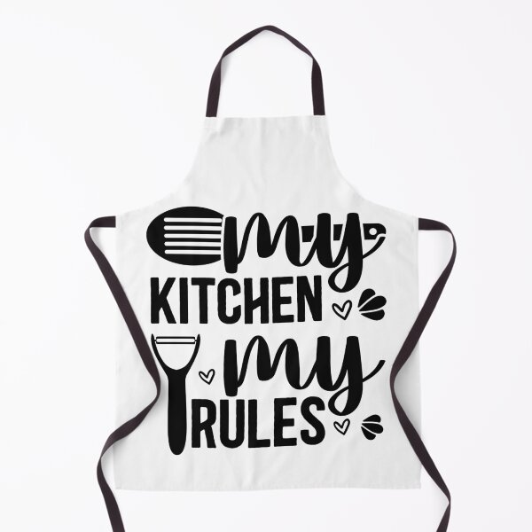 Item preview, My Kitchen My Rules Funny Quote - Bold Chef Cooking Authority Art designed and sold by FuzionRaptor.