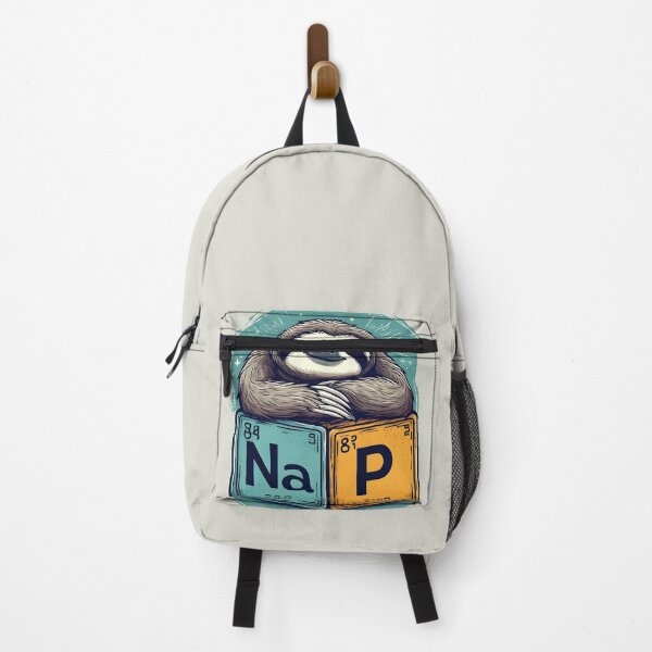 Item preview, Nap Chemistry Pun Sloth – Periodic Table Science Humor designed and sold by owi-art.